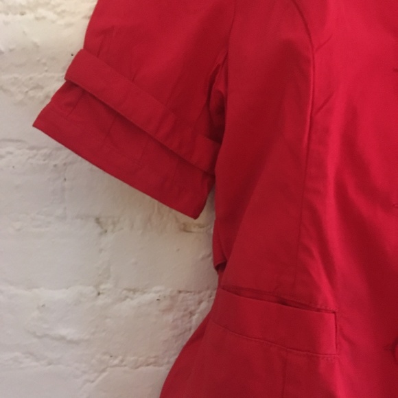 SOLD ANTHROPOLOGIE TULLE PETERPAN COLLAR PEACOAT - Picture 6 of 8